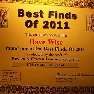 WESTERN EASTERN TREASURE MAG BEST FINDS ISSUE