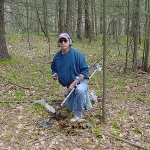 DENNIS - A FRIEND I GOT INTO THE HOBBY - WE HUNT TOGETHER NOW & THEN