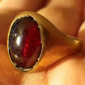 old gold  - ruby