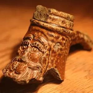 Bellarmine or Bartmann Jug
Fragment.
Popular 1500-1600.