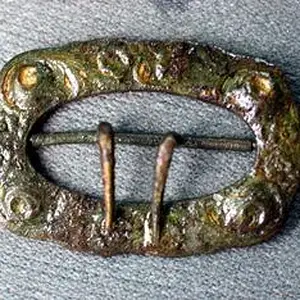 Ornate sash Buckle