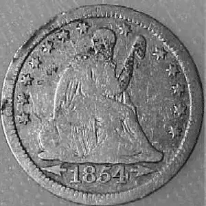 My 1st Seated Quarter...1854