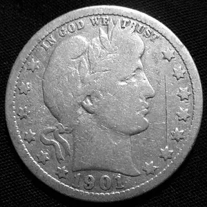 My 1st Barber Quarter