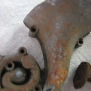 horn shape of some sort, probably a wall decoration