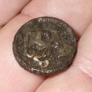 USA CONTINENTAL ARMY REVOLUTIONARY WAR BUTTON-FOUND IN WATERS OF CAPE COD
WAS A BIG SURPRISE (CZ21)