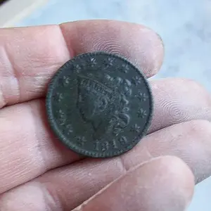 1819 obv   .. one of the Best  ever dug