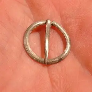 silver broach