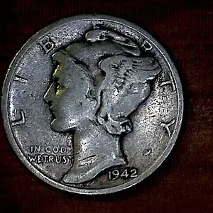 1942 S Mercury Dime
