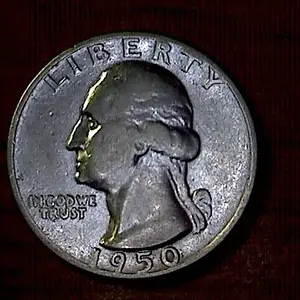 1950 Washington Quartes