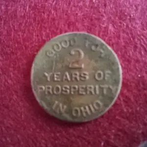 Cooper Lucky Pocket Piece (back)