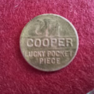 Cooper Lucky Pocket Piece (front)