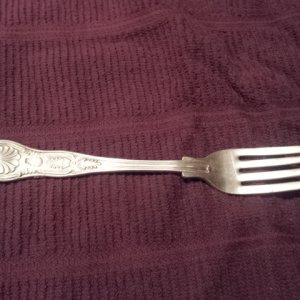 Silver Plated Fork
