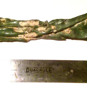 green metal