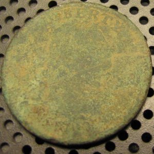 Appears to be 1798 Draped Bust Large Cent. 10/2012