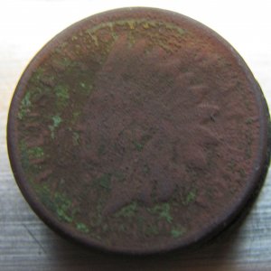 1860 "Fatty" Indian Head Cent
