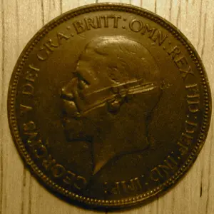 1936 British Large Cent
Artesia, Ms.
