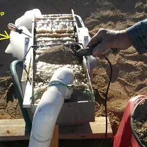 Recirculating sluice 1.4