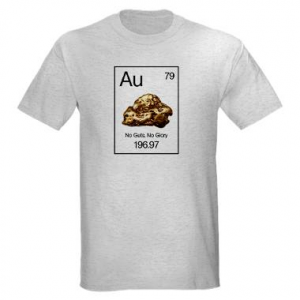 GOLD Periodic Table T-shirt