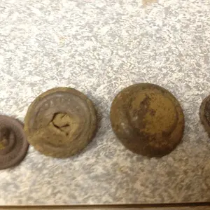 Forgot..backs of buttons featured later.