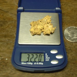 Hardrock gold from our mine