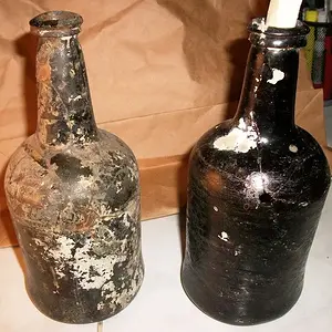 shipwreck BRANDY BOTTLES 1