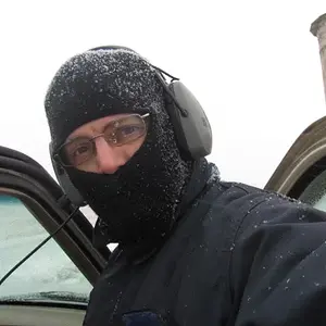Had to dress a little extra warm for this outing! 3/18/13