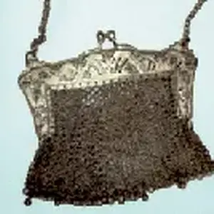 Corroded Mesh Purse - 1906
  Received this one in terrible condition. Restoration took almost a week. Great find, though.