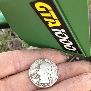 After many years in the closet, I got the GTA out for the heck of it.
First signal was a silver quarter - 2013
