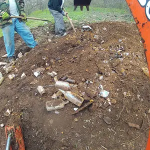 Backhoe bottle dig - 2012