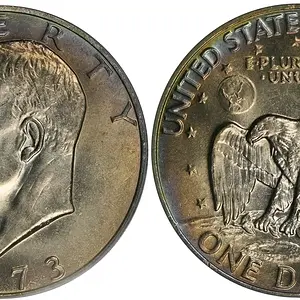 1973 P Eisenhower Dollar