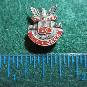 Air Force 20 year pin
