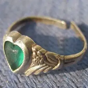 May 2013, Tiny silver ring.