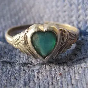 May 2013, Tiny silver ring.