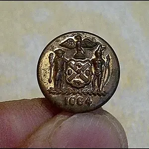 City of New York State Seal Button 001