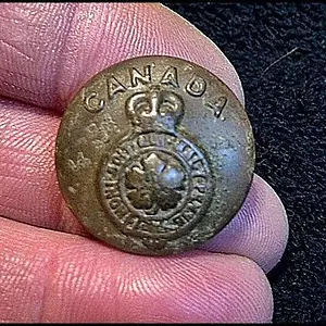 WWI General Service Button
