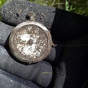 Ladies Silver Pocket Watch