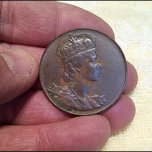 Queen Elizabeth II Coronation Coin 003