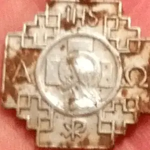 Small religious pendant (front)
