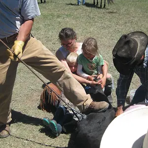 The kids are encouraged and willing to participate.