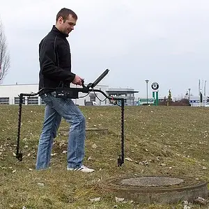 Gepard GPR is a greound penetrating radar to detect underground anomalies.