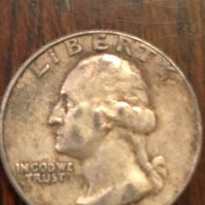 A 1964-d quarter found 5/25/13