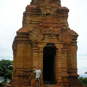 Cham Temple.  800 years old.