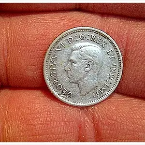 1947 Canada Silver Dime