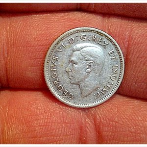 1947 Canada Silver Dime