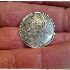1965 Canada Silver Quarter