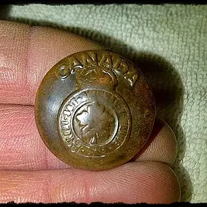 WWI General Service Button