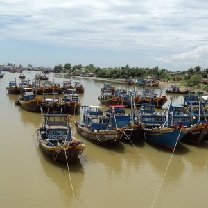 fishing boats

town of phan theit