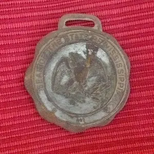 State of Mississippi Watch Fob circa 1890-1910