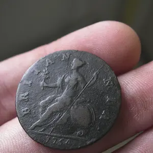 First British coin 1754