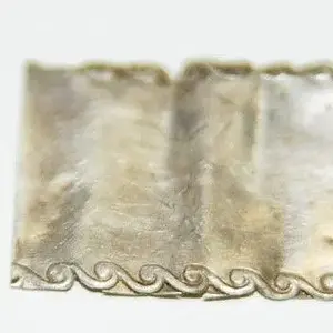 Thin sterling silver  (stamped sterling)